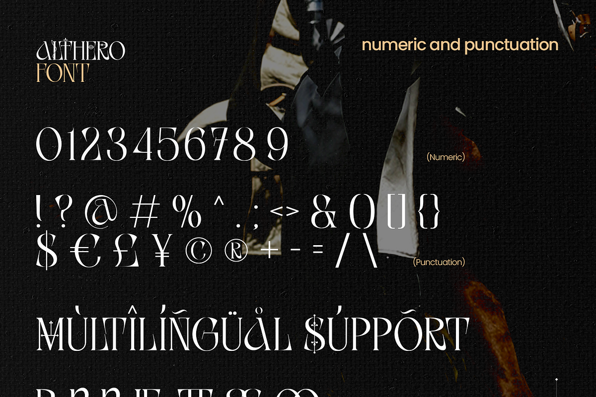 Althero - Serif Decorative Font, a Serif Font by Inviline.co (Photo 4 of 10)