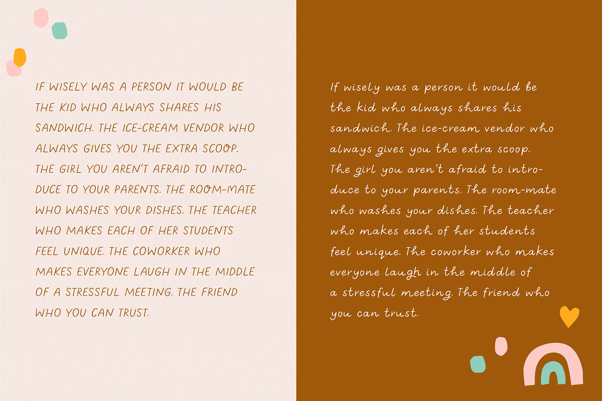 Wisely | Handwritten Font Trio, a Script Font by Point and Poem (Photo 13 of 14)