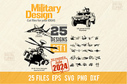 Military Design - Army Vehicle SVG, a Transportation Illustration by Digital-Clipart (Thumbnail 1 of 5)