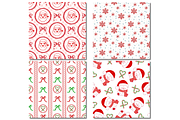 Christmas Seamless Patterns #3, a Pattern Graphic by wind mill (Thumbnail 2 of 3)