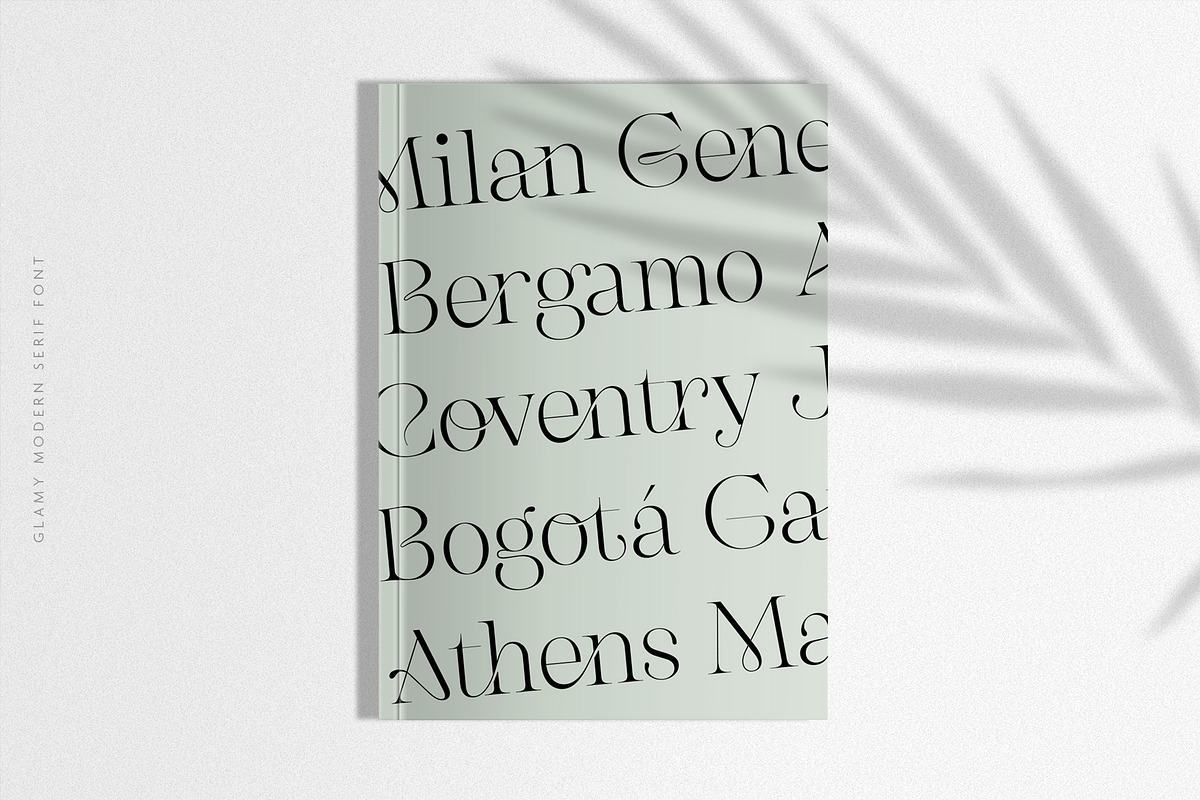 GLAMY - Ligature Rich Serif, a Serif Font by Ivan Rosenberg (Photo 8 of 13)