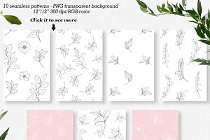 Modern Floral Graphic Collection