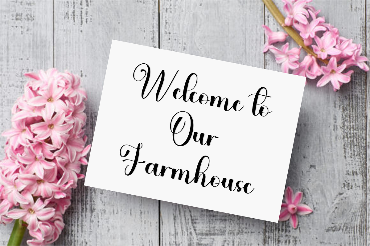 Baby Girl, a Handwritten Font by FreshTypeINK (Photo 3 of 8)