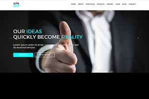AlphaOmega - One Page HTML Template