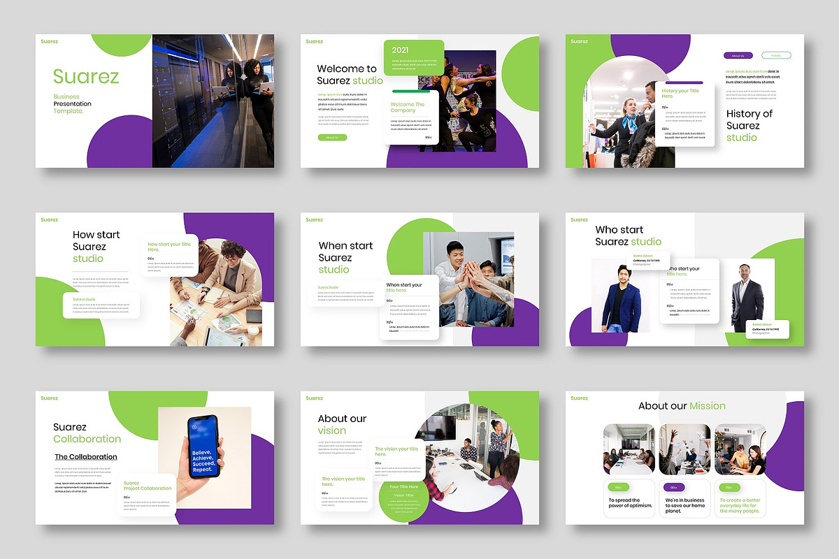 Suarez – Business Keynote Template, a Presentation Template by Dens Creative Studio (Photo 2 of 5)