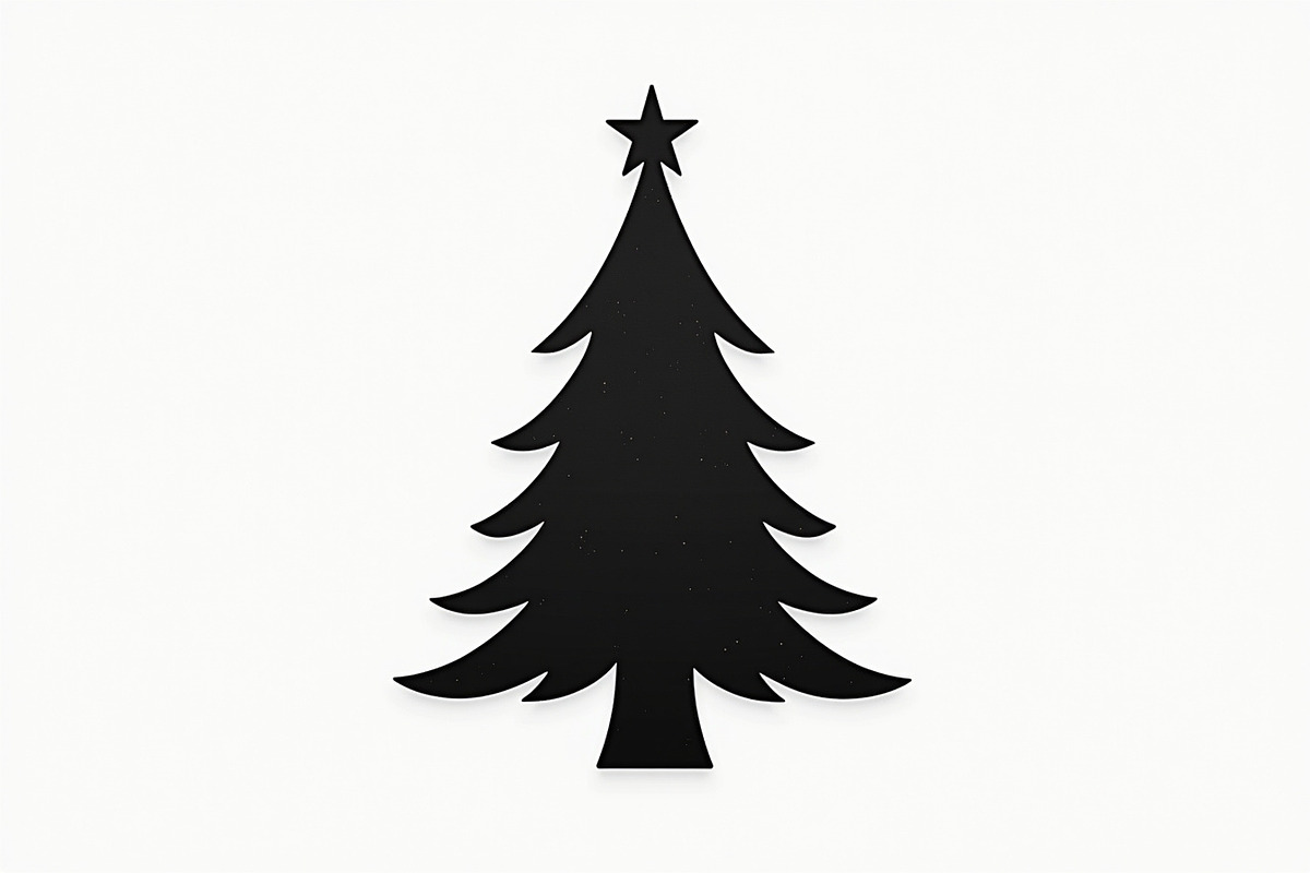 Tree Christmas Fir Tree Black, an Illustration by Amazin_art (Photo 10 of 27)