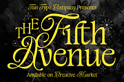 TAN - FIFTH AVENUE, a Serif Font by TanType (Thumbnail 1 of 11)