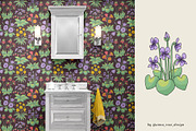 Tenerife Floral Millefleurs Patterns, a Pattern Graphic by Rose Design (Thumbnail 2 of 10)