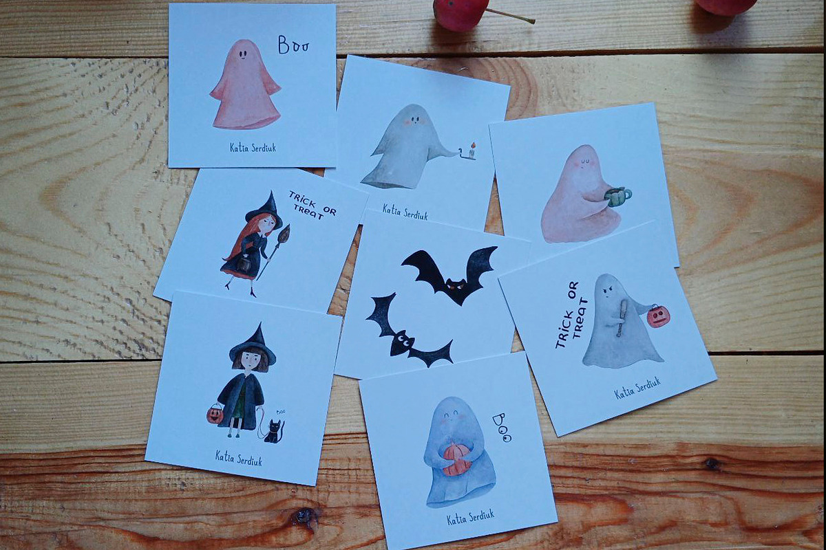 Halloween, a Decorative Illustration by Katia Serdiuk (Photo 9 of 9)