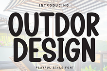 Outdor Design | Script Font