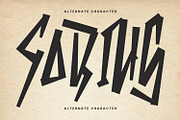Sabihg Jackson Display Font, a Handwritten Font by Maulana Creative (Thumbnail 4 of 7)