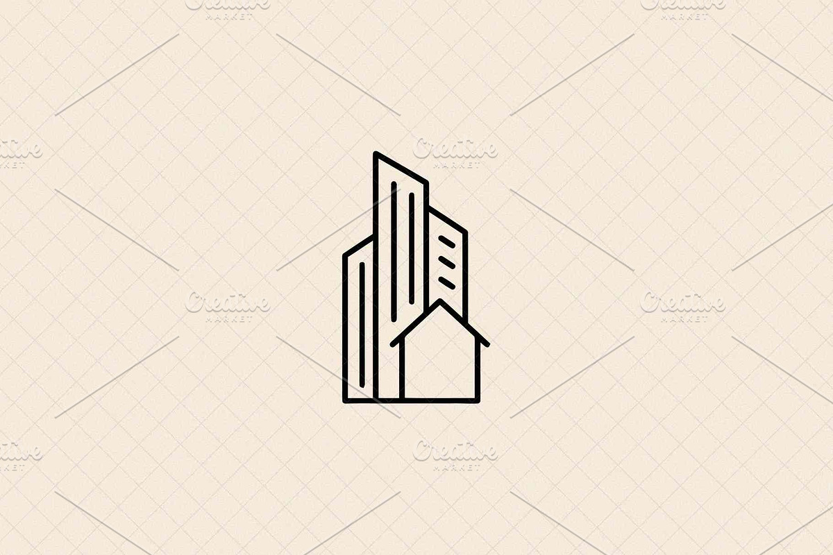 Minimalist Building Icon Skyscraper, an Object Illustration by Vectorium Studio (Photo 2 of 4)
