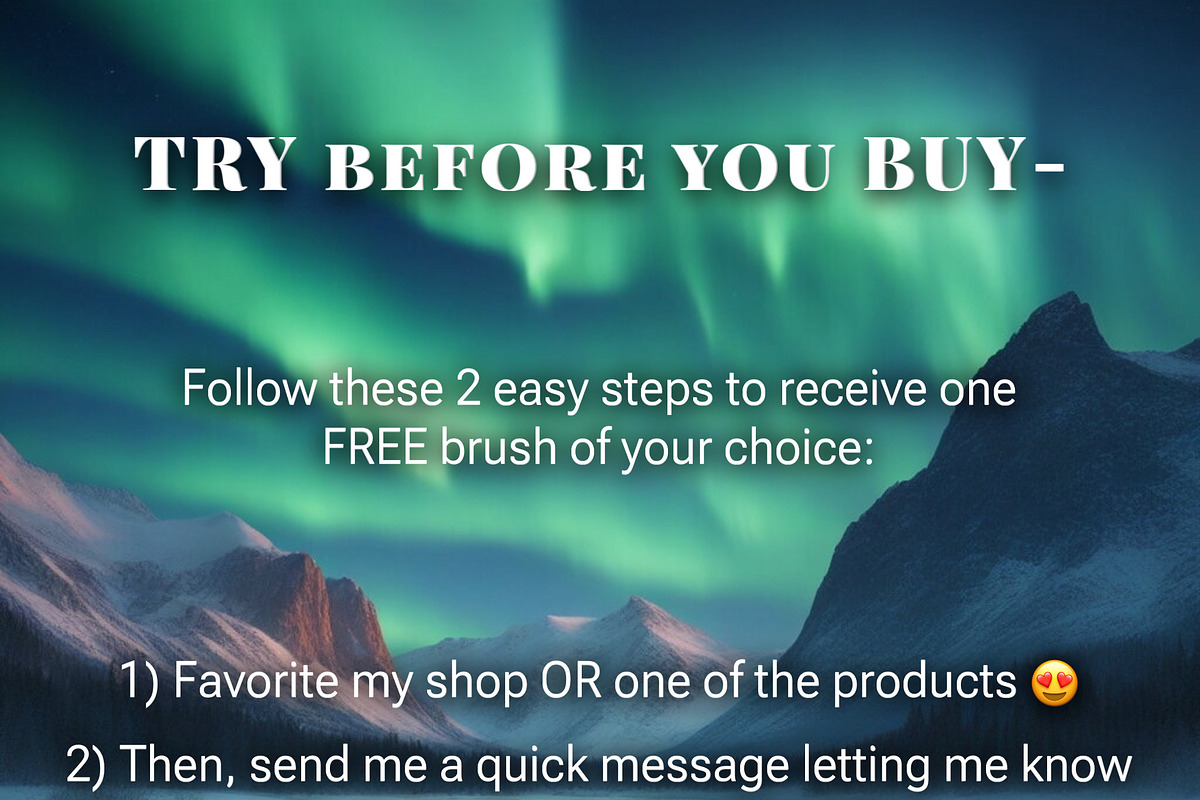 Aurora Borealis Premium Brushes, a Brush Add-On by Willow & Wheat (Photo 5 of 5)