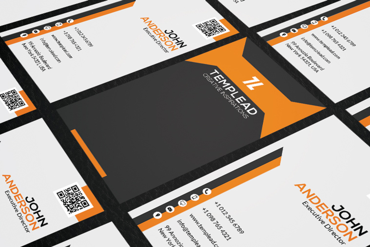Corporate Business Card CM182, a Business Card Template by annozio (Photo 3 of 3)
