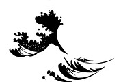Minimal Wave Silhouette, an Object Graphic by Designer_Momina (Thumbnail 16 of 18)