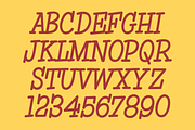 Simple Serif - Hand Lettered Fonts, a Script Font by GG Design (Thumbnail 13 of 16)