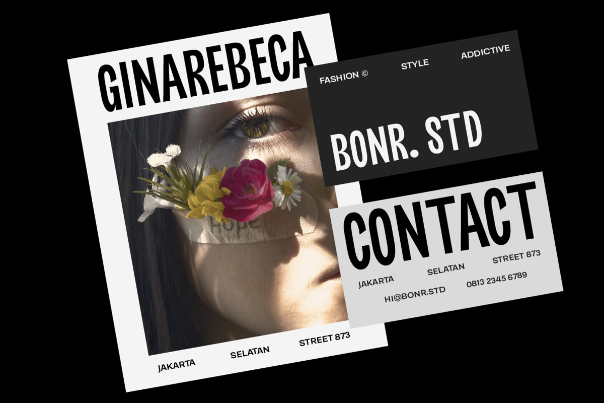 Barosans Display Font, a Font by Yukita Creative (Photo 8 of 11)