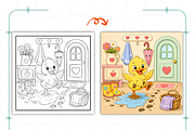 Bold and Easy Silly Crimes Coloring, a Decorative Illustration by Coco Bloom (Thumbnail 3 of 7)