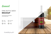 Wine Bottle Width Box, a Product Mockup by Green Art (Thumbnail 3 of 8)