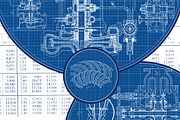 100 Blueprint Technology Brushes, a Brush Add-On by xresch (Thumbnail 6 of 13)