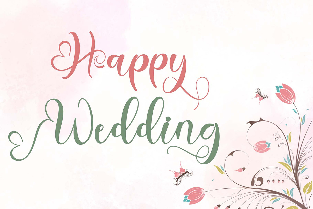 Alestha Butterfly, a Handwritten Font by Yoga Letter (Photo 2 of 7)
