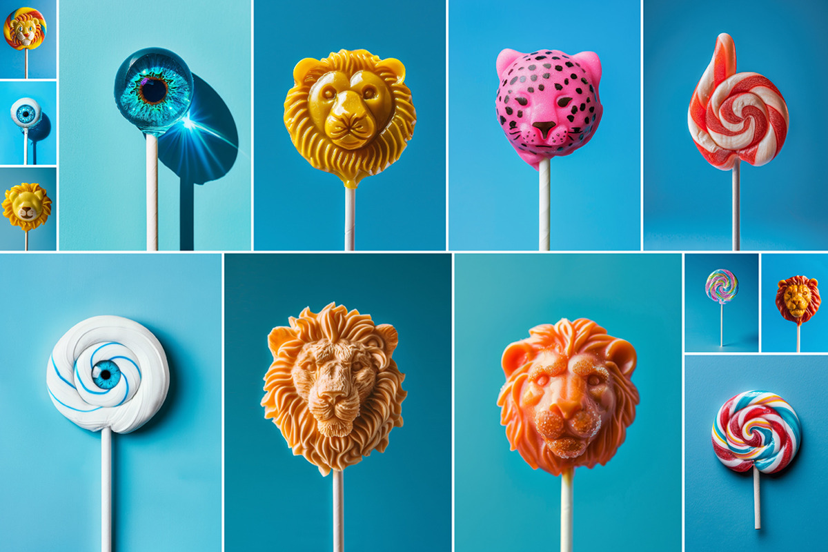 107 Lollipops, a Food & Drink Photo by Handmadefont (Photo 11 of 16)