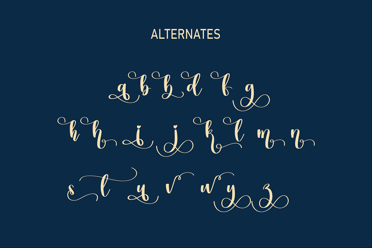Hello Calligraphys | handwritten fon, a Script Font by Scratchones (Photo 8 of 9)