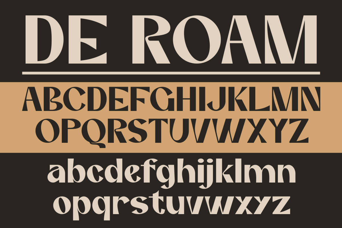Rakiby - A Display Typeface, a Sans Serif Font by Marvadesign (Photo 2 of 6)