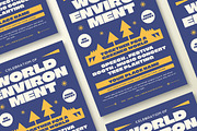 World of Environment Day Flyer, a Flyer Template by Tokosatsu (Thumbnail 1 of 3)