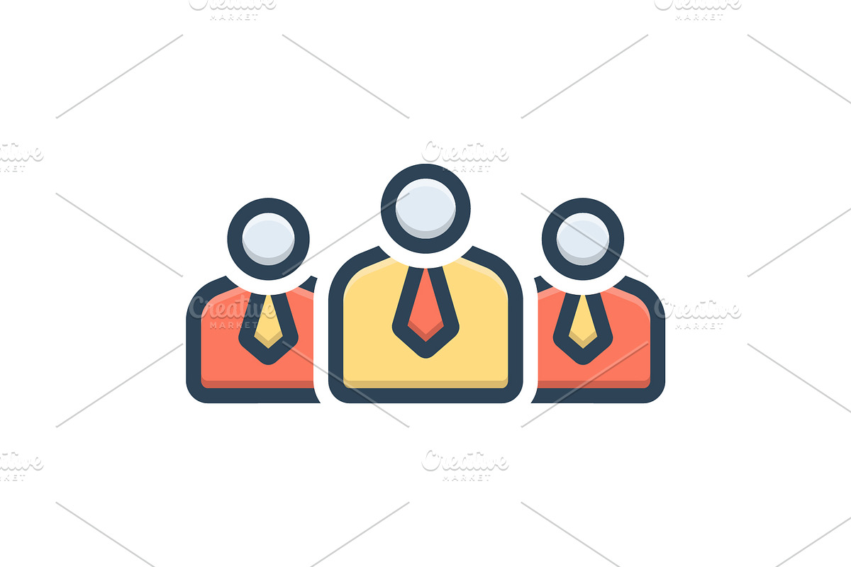 Men person color icon, a Duotone Icon by Creative priyanka