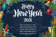 Bundle for Merry Christmas New Year, a Decorative Illustration by MoreVector (Thumbnail 4 of 5)