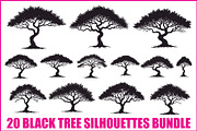 Nature Tree SVG Collection, an Illustration by Amazin_art (Thumbnail 1 of 20)