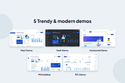 Flexy Bootstrap Admin Template, a Bootstrap Template by WrapPixel (Thumbnail 4 of 15)