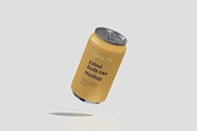 Soda Can Mockup, a Cups & Container Mockup by graphiccrew (Thumbnail 8 of 12)