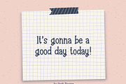 The Punch Needle Font, a Serif Font by Jeah Design (Thumbnail 9 of 9)
