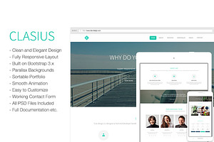 Clasius - Creative Agency/Portfolio