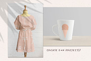 Summer Fun Clipart & Patterns, a Pattern Graphic by Sweet Fig (Thumbnail 8 of 9)