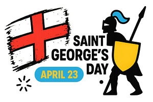 Celebrate Saint George's Day on, an Object Illustration by ZinetroN