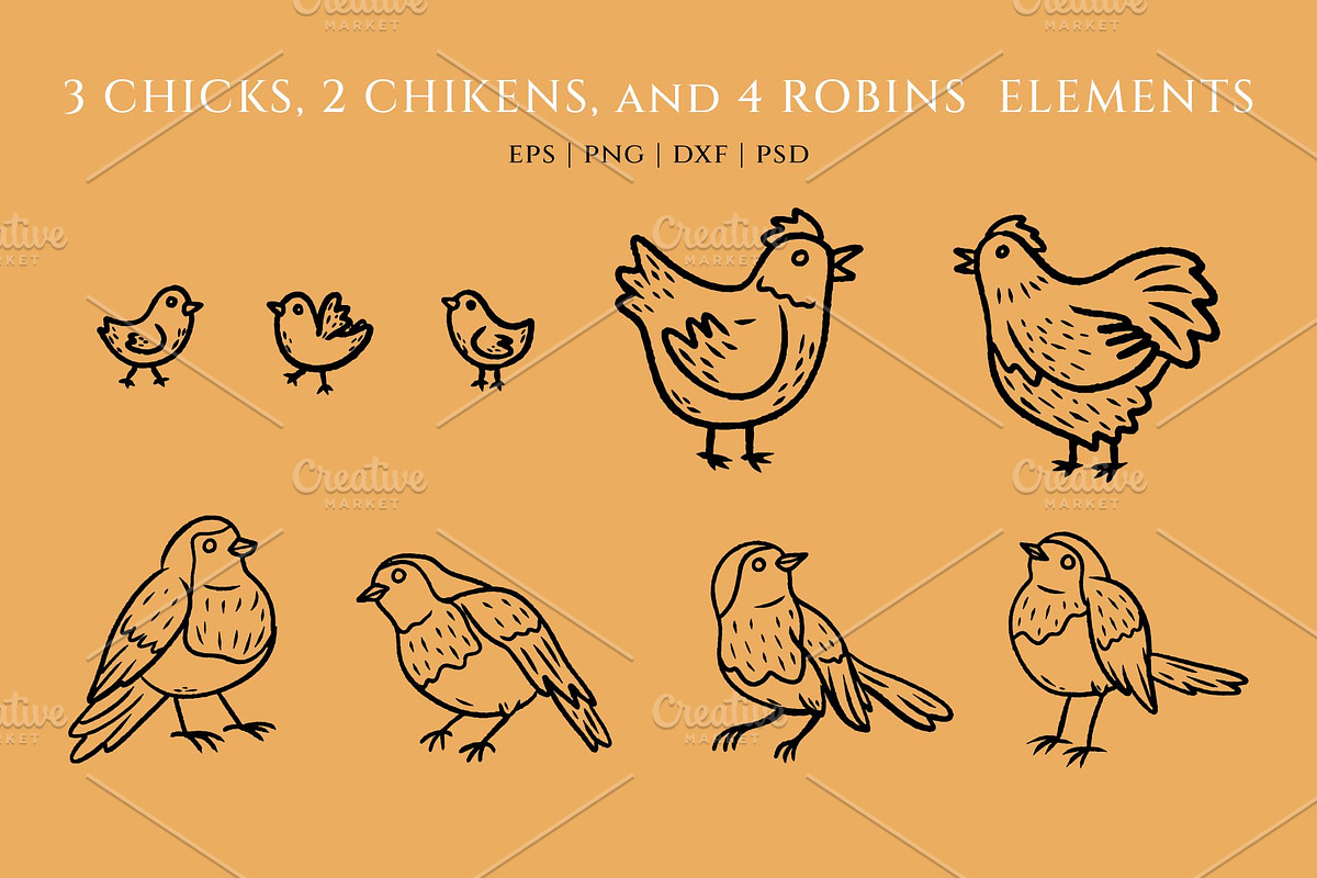 Ostara, Spring, Easter Clipart Pack, a Seasonal Illustration by Ashley Katrina (Photo 10 of 22)