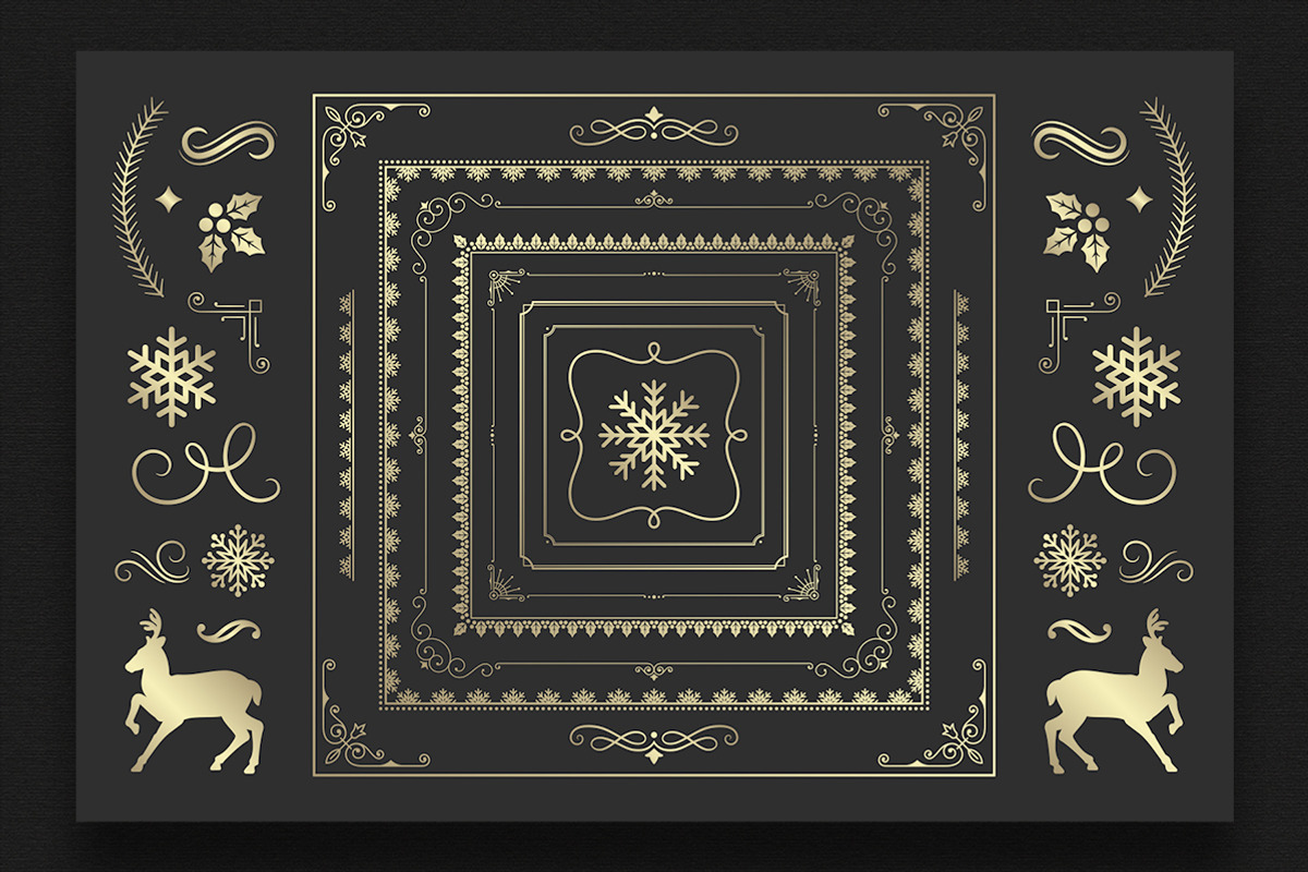 30 Christmas Sale Labels and Badges, a Branding & Logo Template by Vasya Kobelev (Photo 13 of 20)