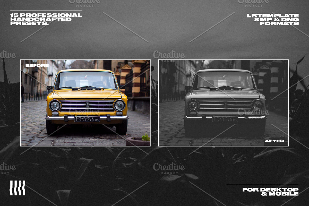 Fuji Film Black Matte LR Presets preview 5