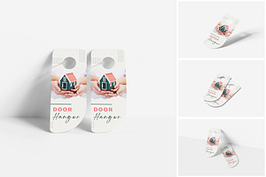 Door Hanger Mockup, a Product Mockup by MrLetters