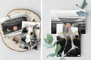 Black & White Ombre Texture, a Texture Graphic by Catherine Wheel (Thumbnail 2 of 5)