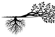 abstract Tree of Life roots, an Illustration by Amazin_art (Thumbnail 2 of 22)