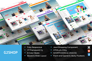 SJ G2Shop - Multipurpose Template