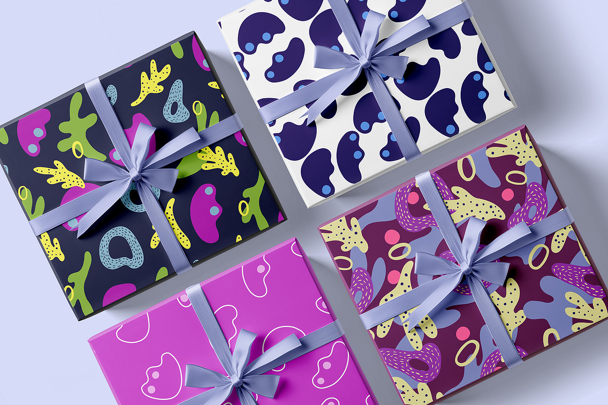 Bold Abstract Seamless Pattern Set, a Pattern Graphic by Asya Melkonyan Patterns (Photo 12 of 16)