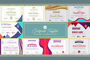 Elegant Horizontal Certificate, a Stationery Template by MRI STUDIO (Thumbnail 1 of 11)