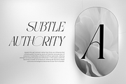 Aroba Modern - Elegant Logo Font, a Serif Font by Nirmana Visual (Thumbnail 7 of 15)