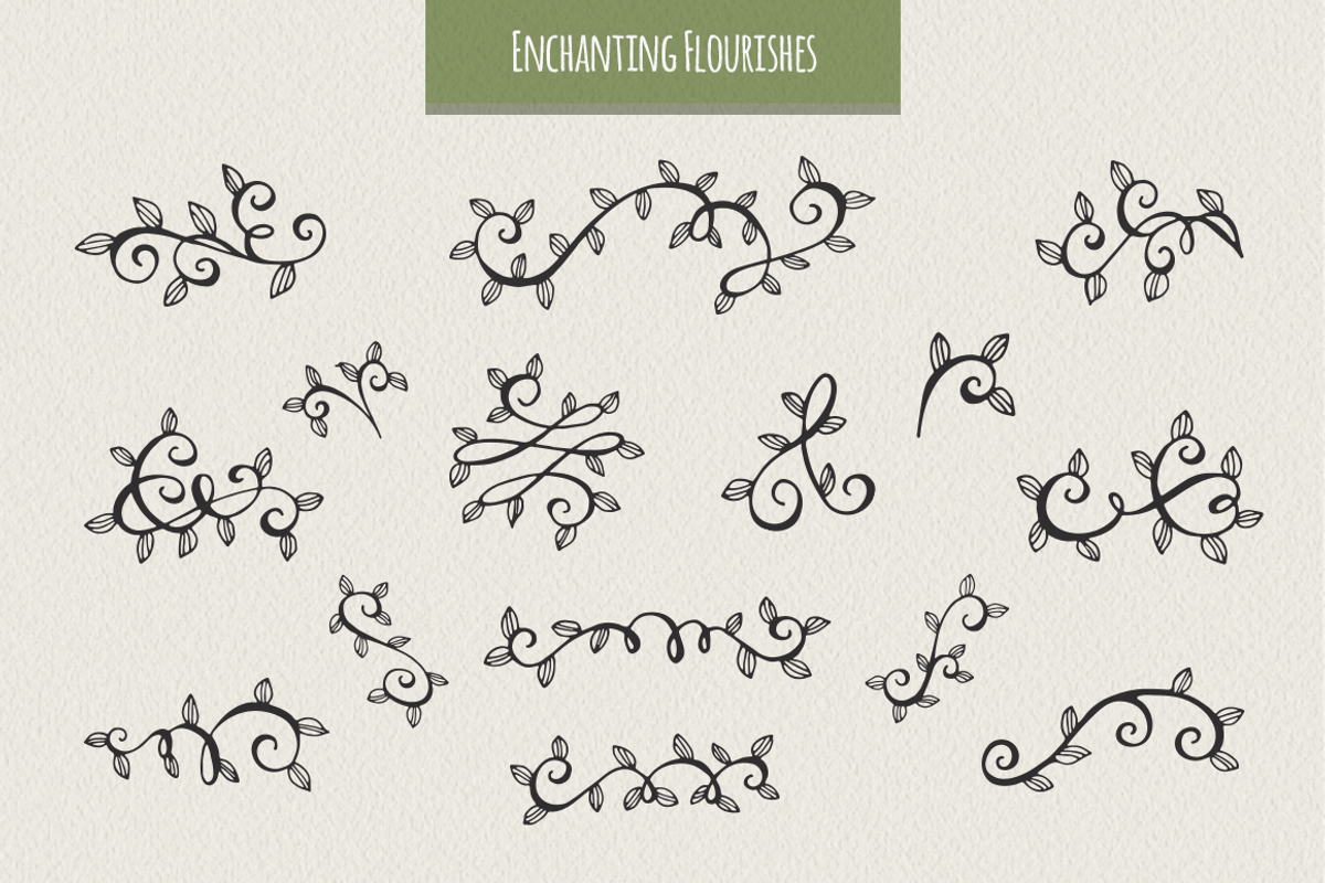 Enchanted Fall Elements, a Decorative Illustration by By Kerri Ann (Photo 4 of 4)