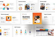 Business Presentation Template, a Presentation Template by Studio_Clarity (Thumbnail 1 of 5)